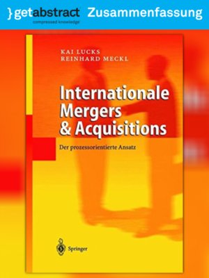 cover image of Internationale Mergers & Acquisitions (Zusammenfassung)